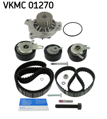 SKF VKMC 01270 Pompa acqua + Kit cinghie dentate